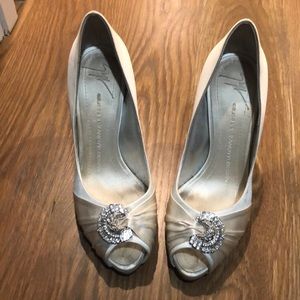 Giuseppe Zanotti  white heels!